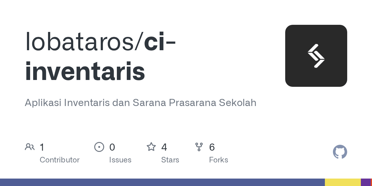 Source codesistem informasi peminjaman alat sekolah berbasis web yang akan saya bagikan pada postingan ini ialah aplikasi yang dikerjakan . Github Dimashpt Ci Inventaris Aplikasi Inventaris Dan Sarana Prasarana Sekolah