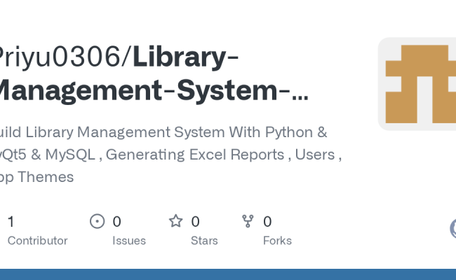 GitHub - Priyu0306/Library-Management-System-Using-Python-PyQt5-and ...
