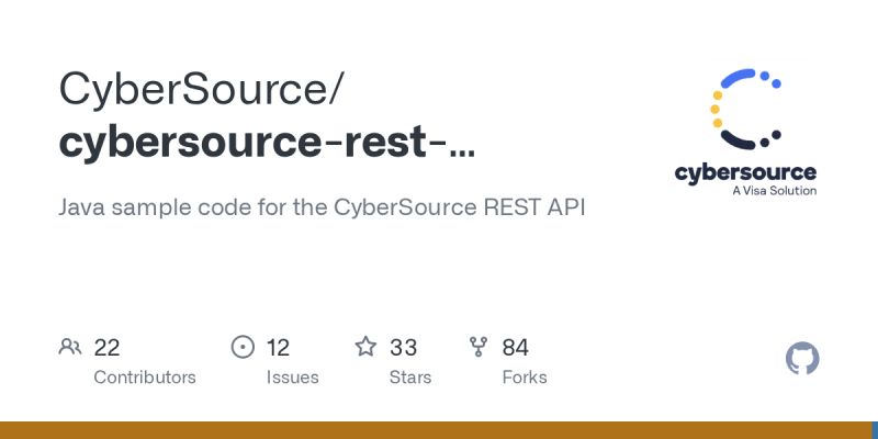 Please Provide A Fix For This Error Issue 62 Cybersource Cybersource Rest Samples Java Github - Premium Nature Illustration Gallery - High Resolution
