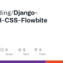 GitHub - Sao-coding/Django-Tailwind-CSS-Flowbite