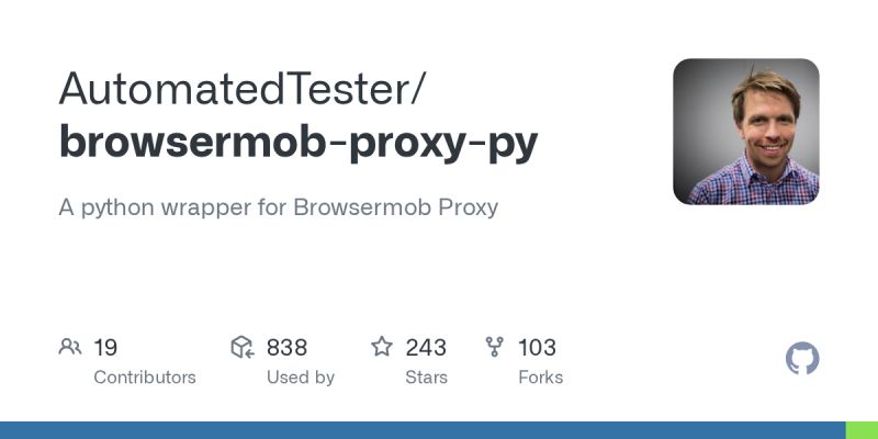 Github Python3webspider Browsermobproxytest Browser Mob Proxy Test - Beautiful Ultra HD Dark Designs | Free Download