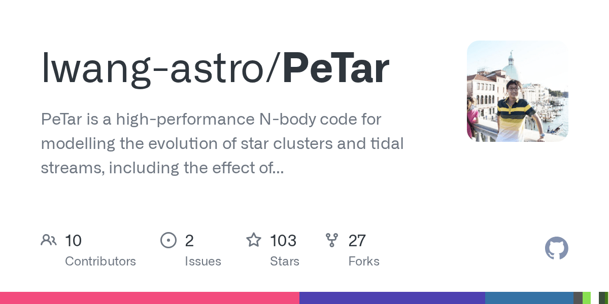 The oscars' pandemic edition will be held april 25 — and the ceremony is expected to be a completely different take from past editions. Github Lwang Astro Petar Petar Is A High Performance N Body Code For Modelling The Evolution Of Star Clusters And Tidal Streams Including The Effect Of Galactic Potential Dynamics Of Binary And Hierarchical System Single