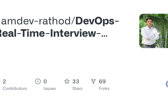 GitHub - Namdev-rathod/DevOps-Real-Time-Interview-Questions