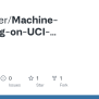 GitHub - Mertalver/Machine-Learning-on-UCI-Datasets
