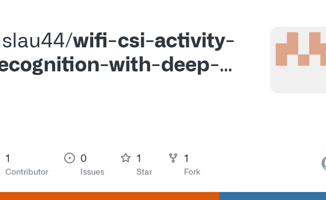 GitHub - Hslau44/wifi-csi-activity-recognition-with-deep-learning