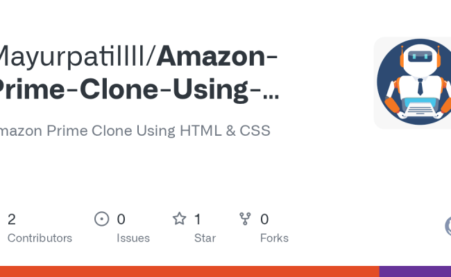 GitHub - Mayurpatillll/Amazon-Prime-Clone-Using-HTML-CSS: Amazon Prime ...