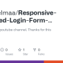 GitHub - Osmanelmaa/Responsive-Animated-Login-Form-using-HTML-and-Css ...