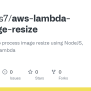 GitHub - Gabrielfs7/aws-lambda-s3-image-resize: Simple Code To Process ...