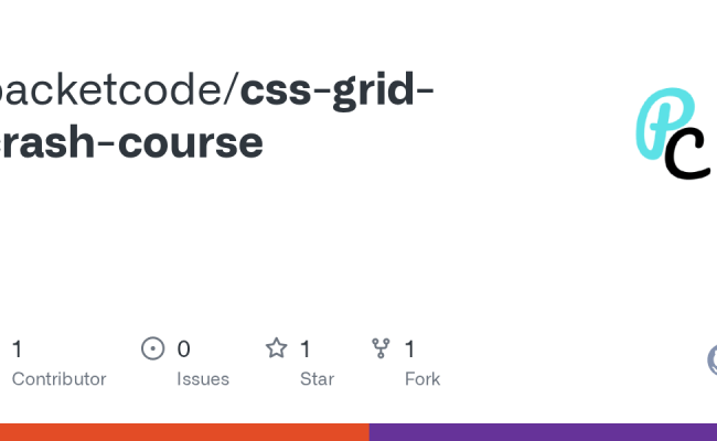 GitHub - Packetcode/css-grid-crash-course