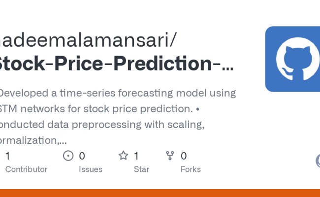 Stock-Price-Prediction-Model-Time-Series-Forecasting-/stock-price ...