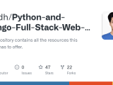Python And Django Full Stack Web Developer Bootcamp Section 1 Course