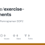 GitHub - Dekdepe/exercise-assignments: Latihan Tugas Pemrograman DDP2