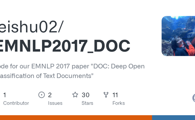 GitHub - Leishu02/EMNLP2017_DOC: Code For Our EMNLP 2017 Paper 