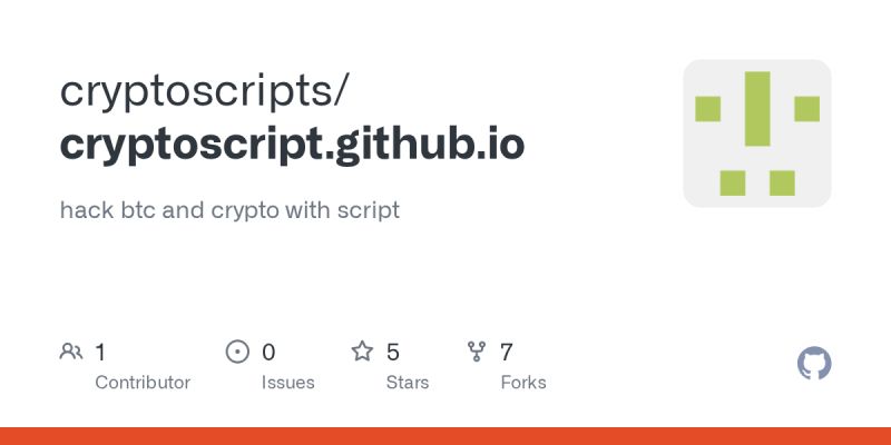 Github Bilalwebdev Crypto Script - Colorful Patterns - High Quality HD Collection
