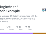 Github Codinginfinite Qrcodeexample Generate And Read Qrcode In