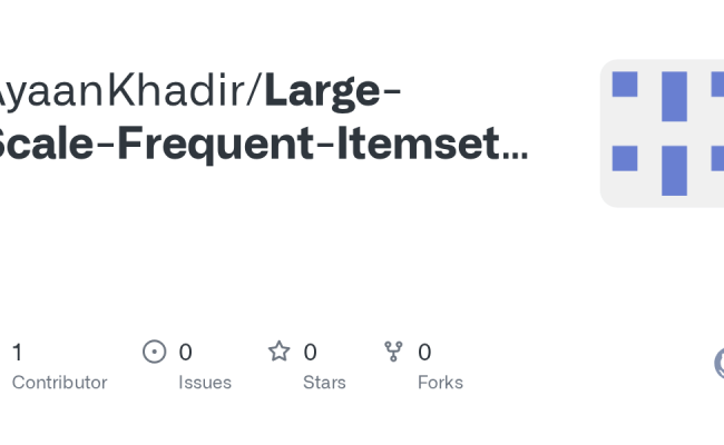 GitHub - AyaanKhadir/Large-Scale-Frequent-Itemset-Mining-using-Apriori ...