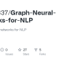 GitHub - Monk1337/Graph-Neural-networks-for-NLP: Graph Neural Networks ...