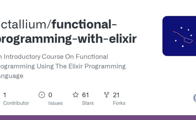 GitHub - Octallium/functional-programming-with-elixir: An Introductory ...