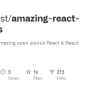GitHub - Jiwonbest/amazing-react-projects: Collection Of Amazing Open ...