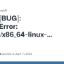 [BUG]: ImportError: /usr/lib/x86_64-linux-gnu/libstdc++.so.6: Version ...