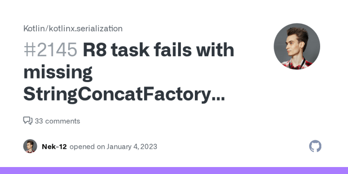 Errord8 comandroidtoolsr8kotlinh
