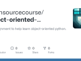 Github Opensourcecourse Object Oriented Assignment An Assignment To