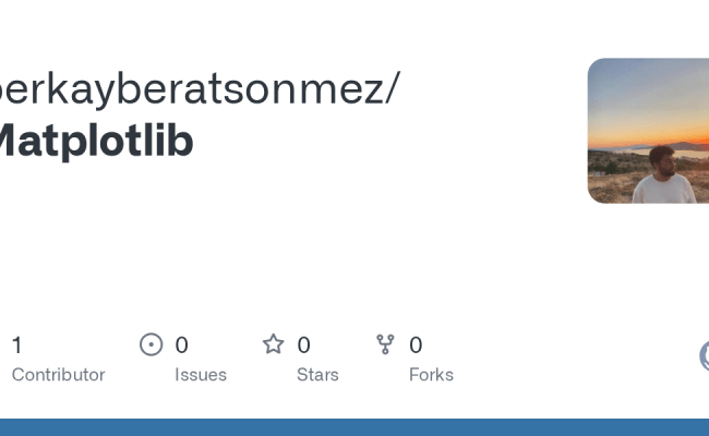 GitHub - Berkayberatsonmez/Matplotlib