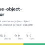 GitHub - Vikyd/vue-object-inspector: Vue Component Used As An Js/json ...