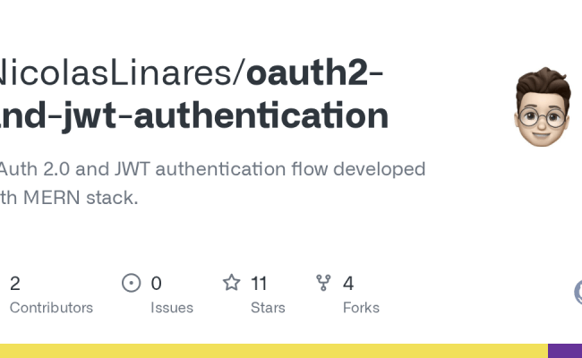 GitHub - NicolasLinares/oauth2-and-jwt-authentication: OAuth 2.0 And ...