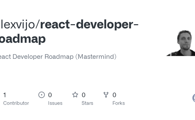 GitHub - Alexvijo/react-developer-roadmap: React Developer Roadmap ...