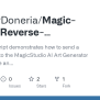 GitHub - PrakharDoneria/Magic-Studio-Reverse-Engineered-API: This Python Script Demonstrates How ...