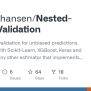 GitHub - Casper-hansen/Nested-Cross-Validation: Nested Cross-validation ...