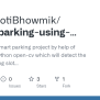 GitHub - SubhajyotiBhowmik/Smart-parking-using-python: We Build Our Smart Parking Project By ...