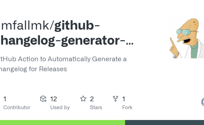 GitHub - Timfallmk/github-changelog-generator-action: GitHub Action To ...