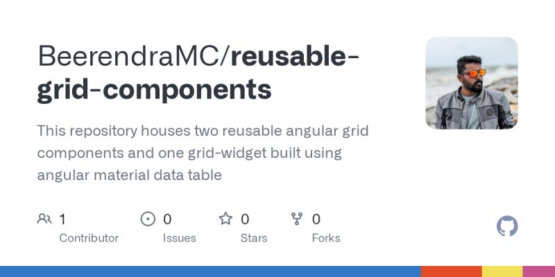 Github Amirdora Angular Reusable Components Multiple Reusable Components Developed Using - High Quality Full HD Mountain Pictures | Free Download