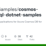 GitHub - Azure-Samples/cosmos-db-nosql-dotnet-samples: Sample .NET ...