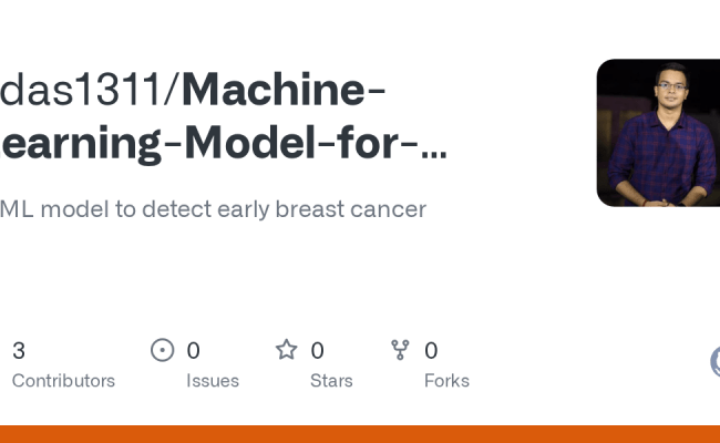 GitHub - Sdas1311/Machine-Learning-Model-for-Early-Breast-Cancer ...