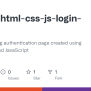 GitHub - Vronnn/html-css-js-login-page: A Simple Sliding Authentication ...