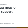 Add RISC-V Vectors Support · Issue #620 · Libjpeg-turbo/libjpeg-turbo ...