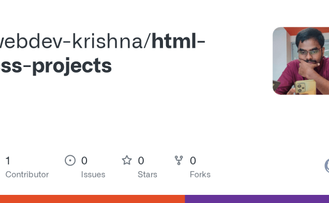 GitHub - Webdev-krishna/html-css-projects