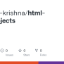 GitHub - Webdev-krishna/html-css-projects