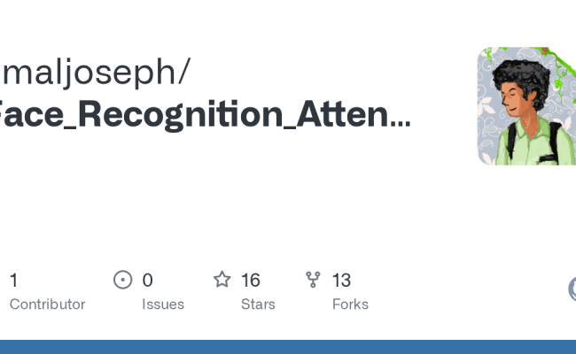 GitHub - Amaljoseph/Face_Recognition_Attendance_System_Python-OpenCV