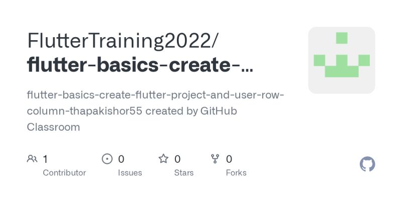 Github Adnankhan45 Flutter Row Column - Ultra HD HD Landscape Designs | Free Download
