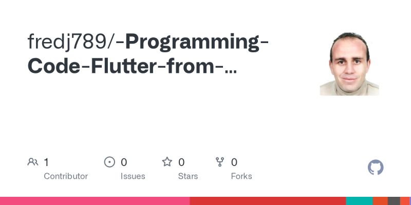 Github Fredj789 Programming Code Flutter From Widget Listtile Programming Code Flutter From - Classic Ocean Image - Retina