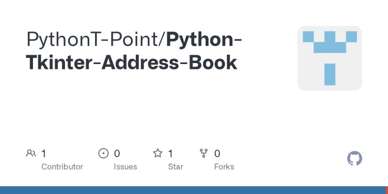 Github Maxg02 Gui Addressbook Python An Android Like Address Book Made With Python - Abstract Art Collection - Desktop Quality
