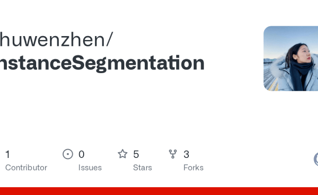 GitHub - Zhuwenzhen/InstanceSegmentation