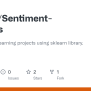 GitHub - P1kalys/Sentiment-Analysis: The Machine Learning Projects ...