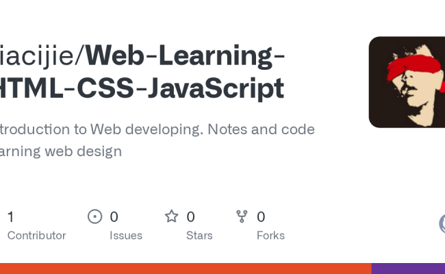 GitHub - Xiacijie/Web-Learning-HTML-CSS-JavaScript: Introduction To Web ...