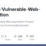 GitHub - OWASP/Vulnerable-Web-Application: OWASP Vulnerable Web ...