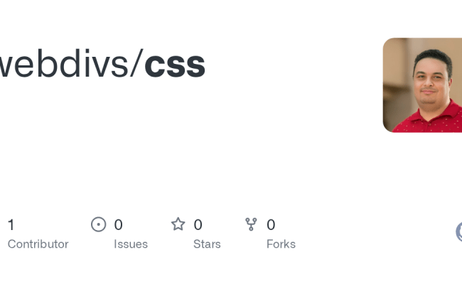 GitHub - Webdivs/css